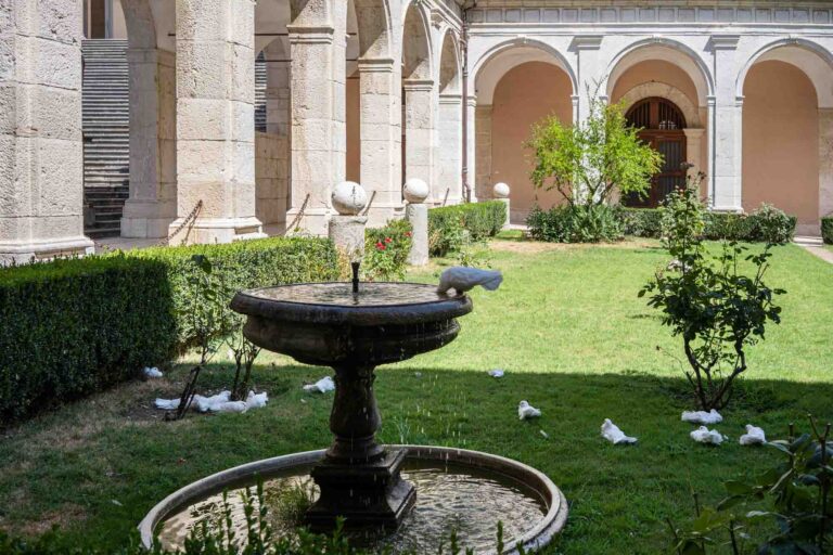 Chiostri dell'Abbazia di Montecassino Foto: Michele Di Mauro