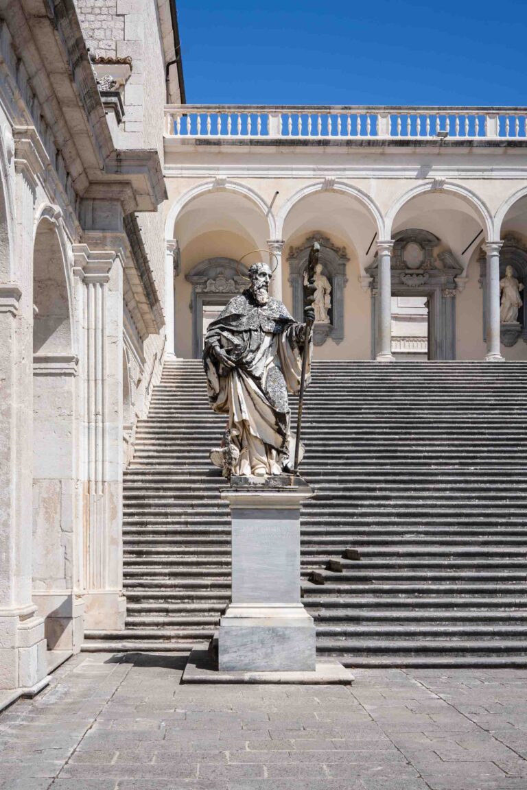 Statua di San Benedetto - Montecassino Foto: Michele Di Mauro