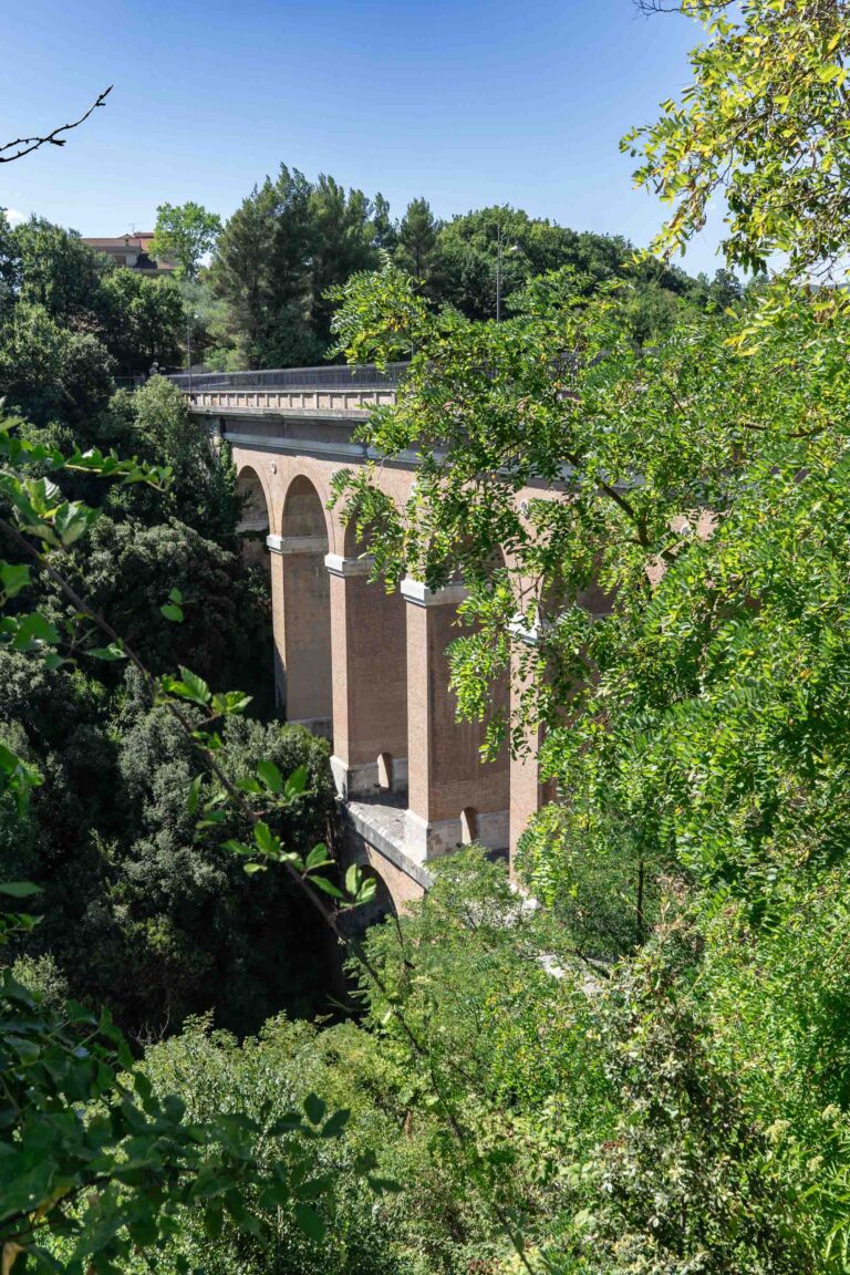 Ponte Cardarelli integrato nella natura di Isernia Foto: Michele Di Mauro