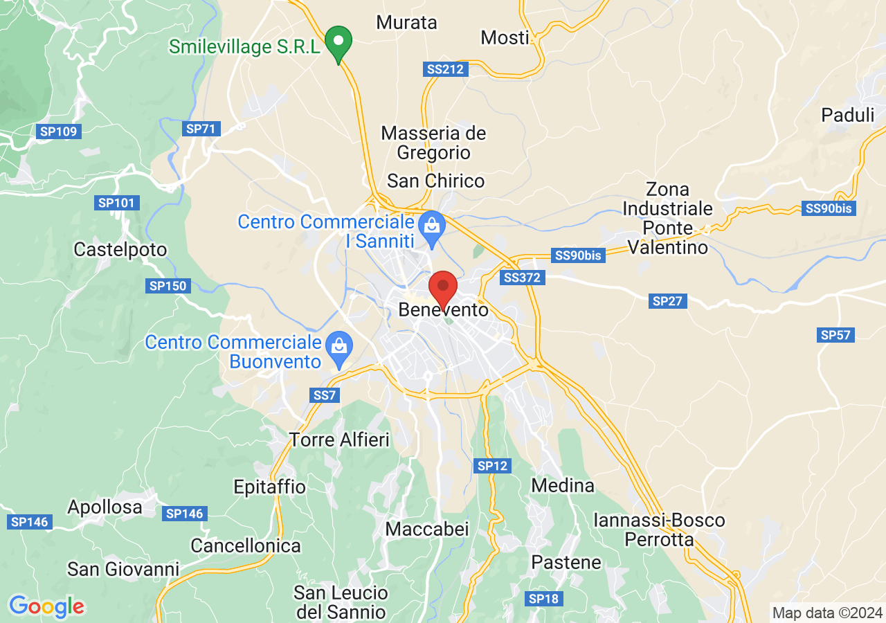 Mappa di Rocca dei Rettori - Benevento