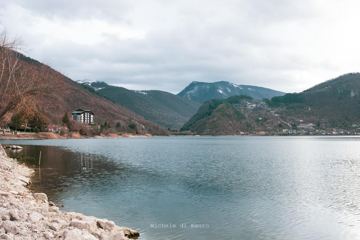 Lago di Scanno stagione invernale