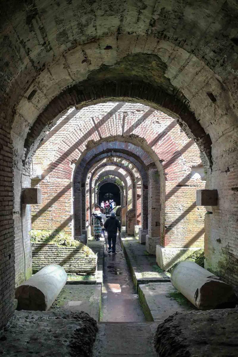 Passaggio gladiatori Anfiteatro Campano
