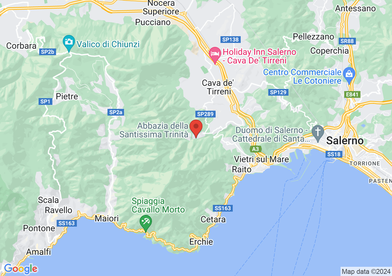 Mappa di Abbazia della Santissima Trinità