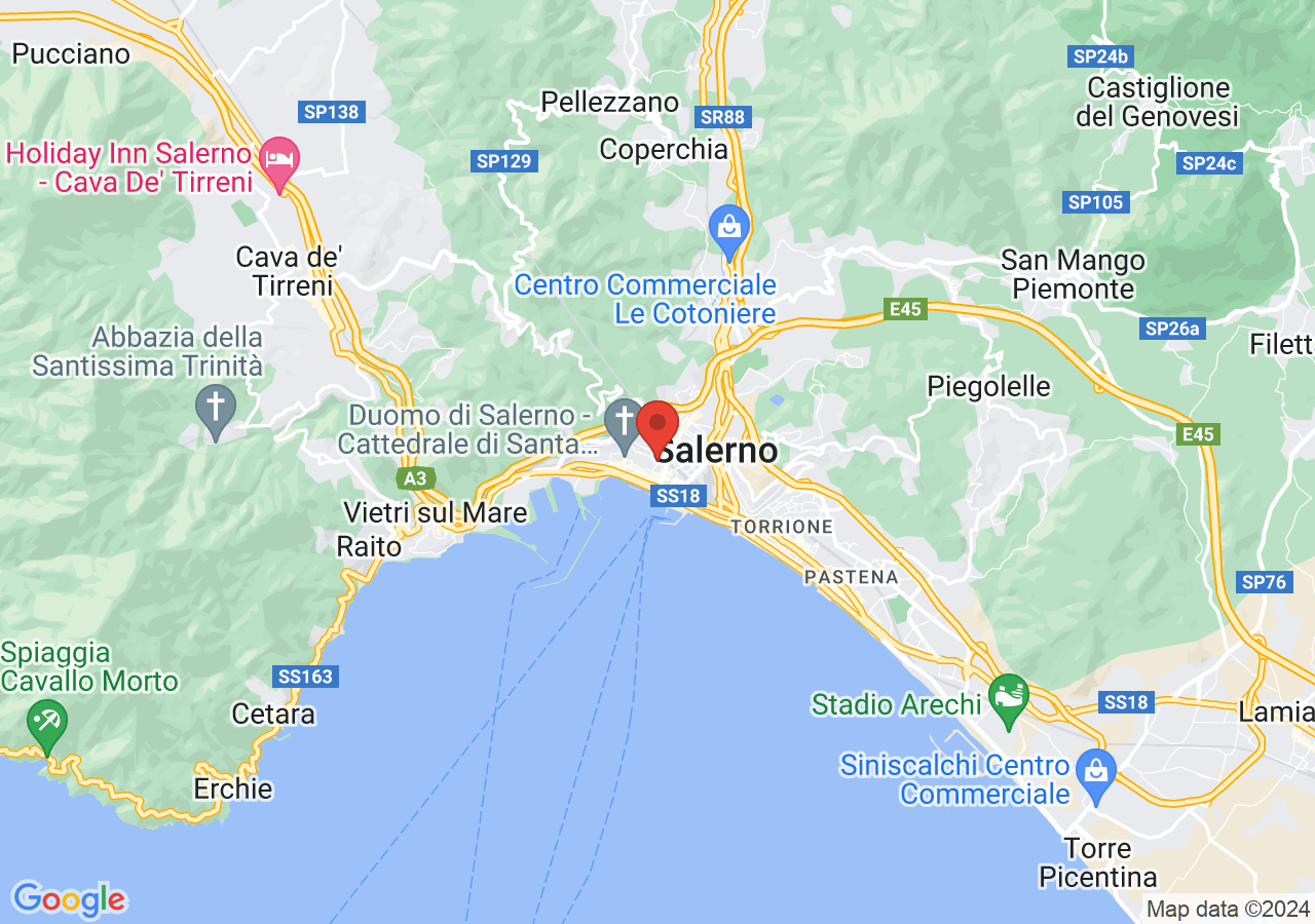 Mappa di Acquedotto medievale di Salerno