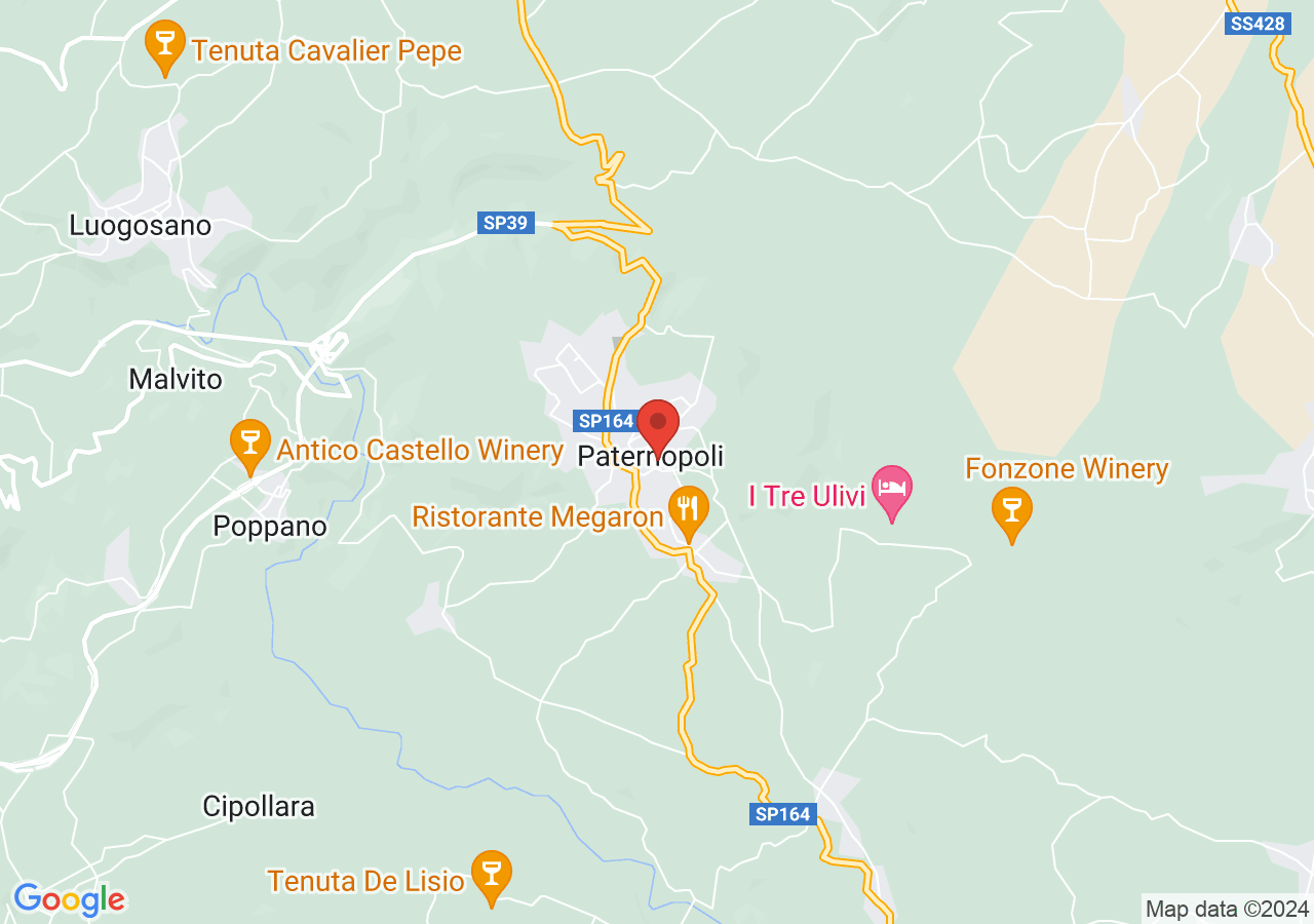 Mappa di Architetture di Paternopoli