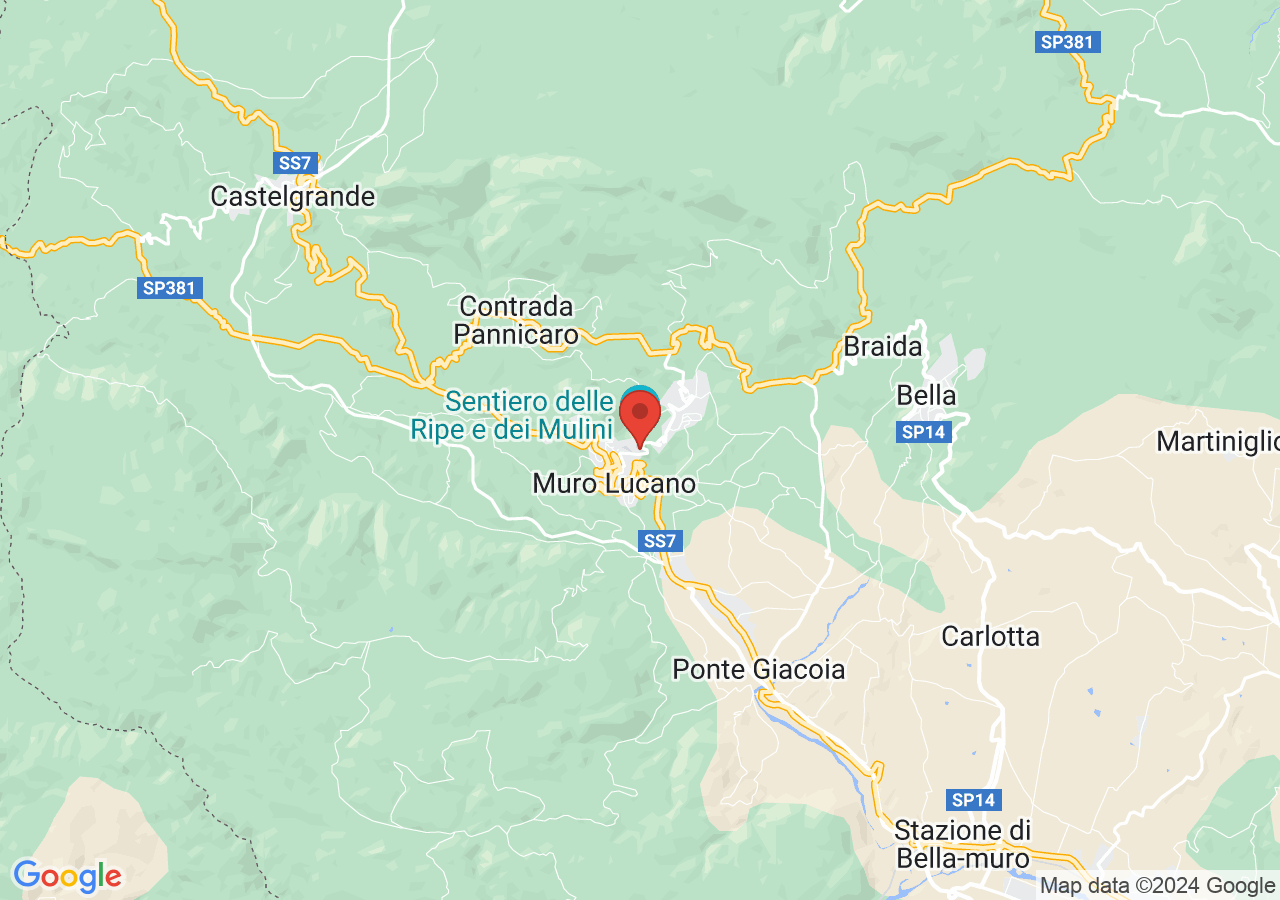 Mappa di Belvedere San Nicola