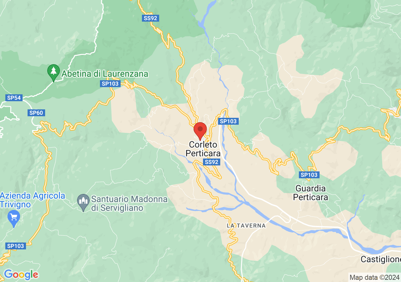 Mappa di Borgo antico