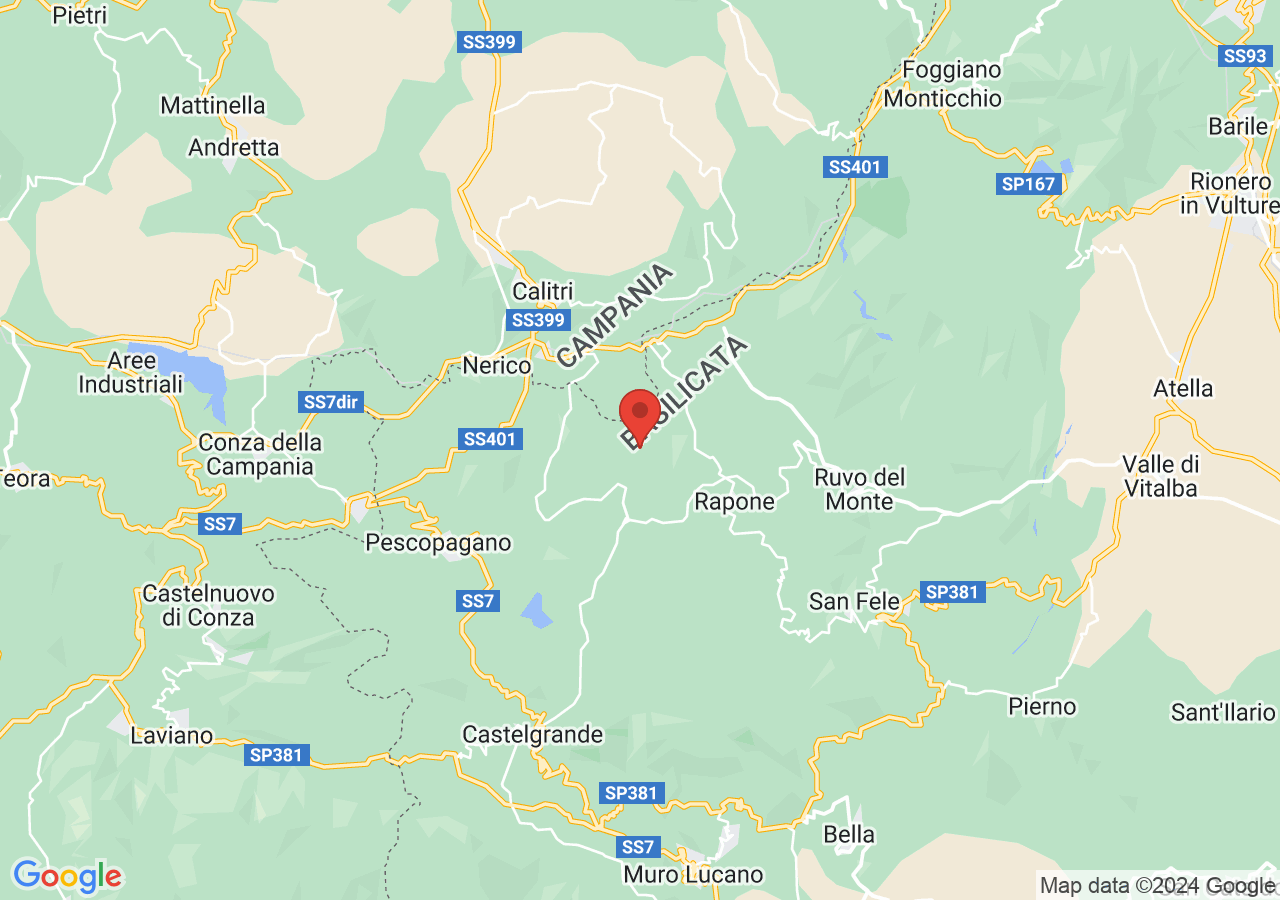Mappa di Bosco delle Rose