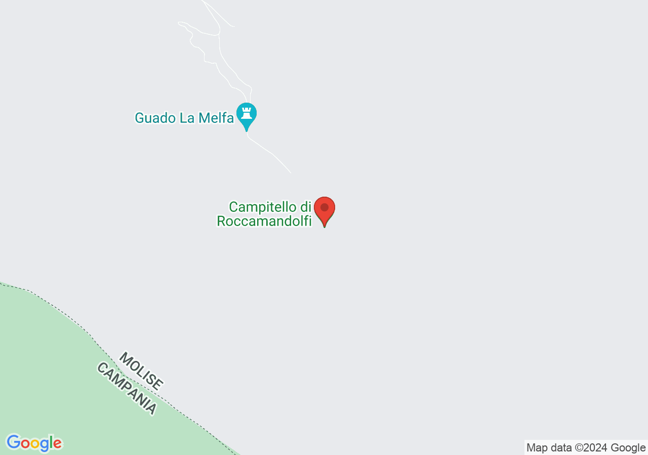 Mappa di Campitello di Roccamandolfi