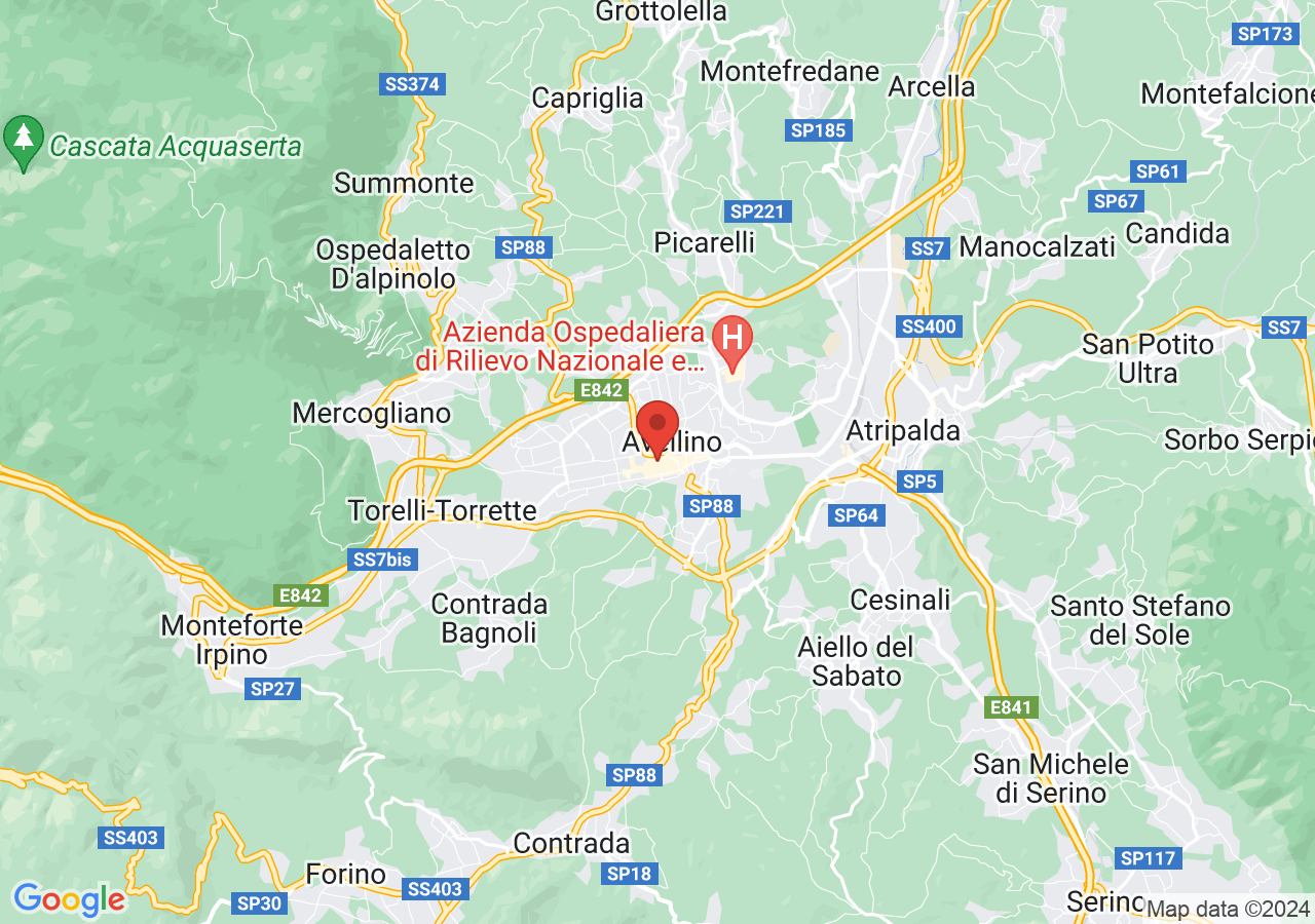 Mappa di Carcere Borbonico e polo museale