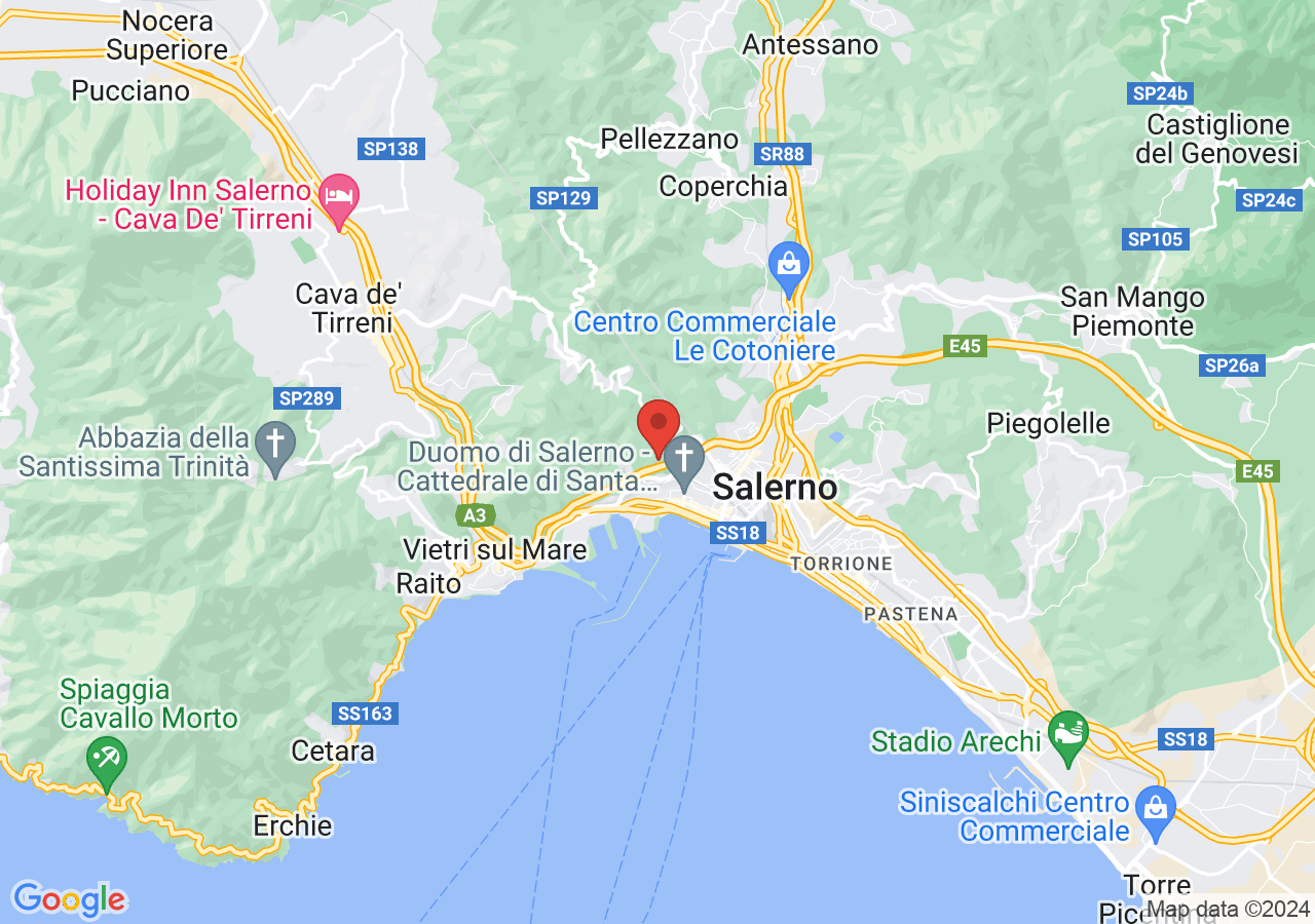Mappa di Castello di Arechi