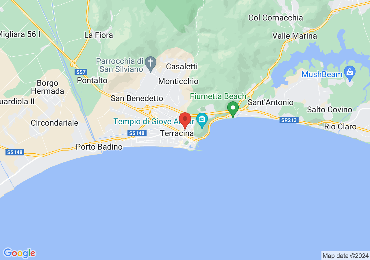 Mappa di Castello Frangipane