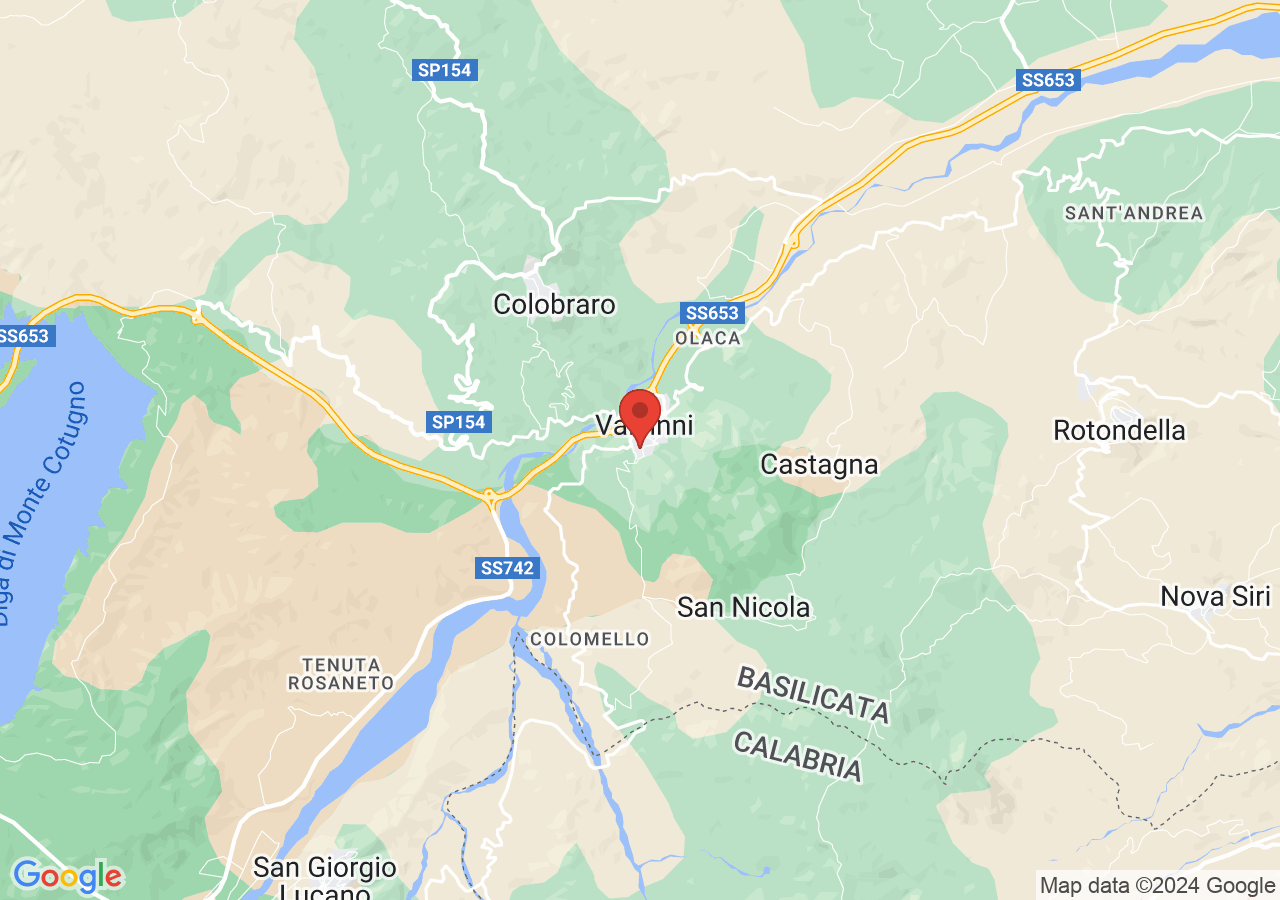 Mappa di Castello Morra