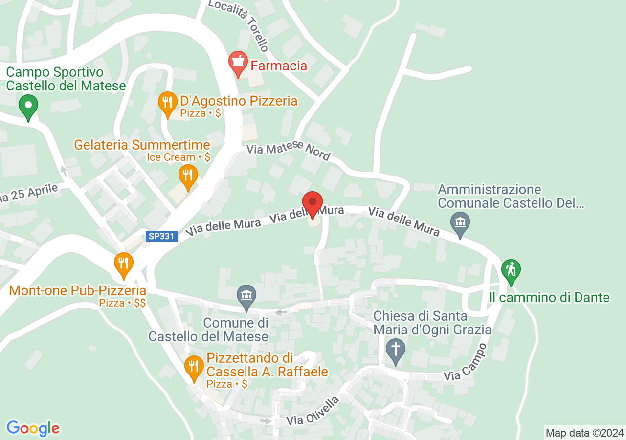 Mappa di Castello normanno