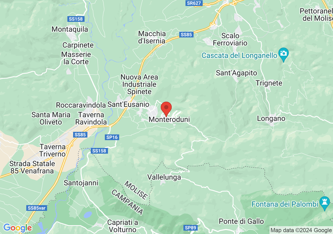Mappa di Castello Pignatelli