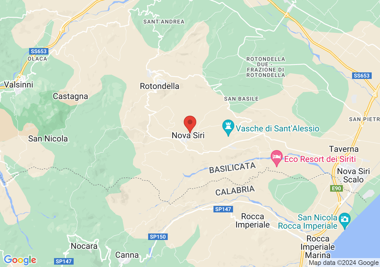 Mappa di Castello Sandoval de Castro