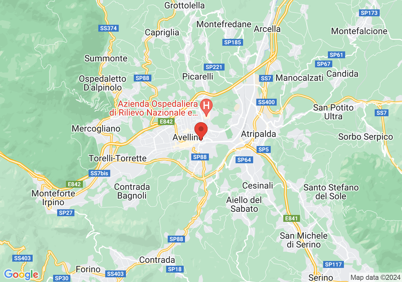 Mappa di Cattedrale di Santa Maria Assunta - Avellino