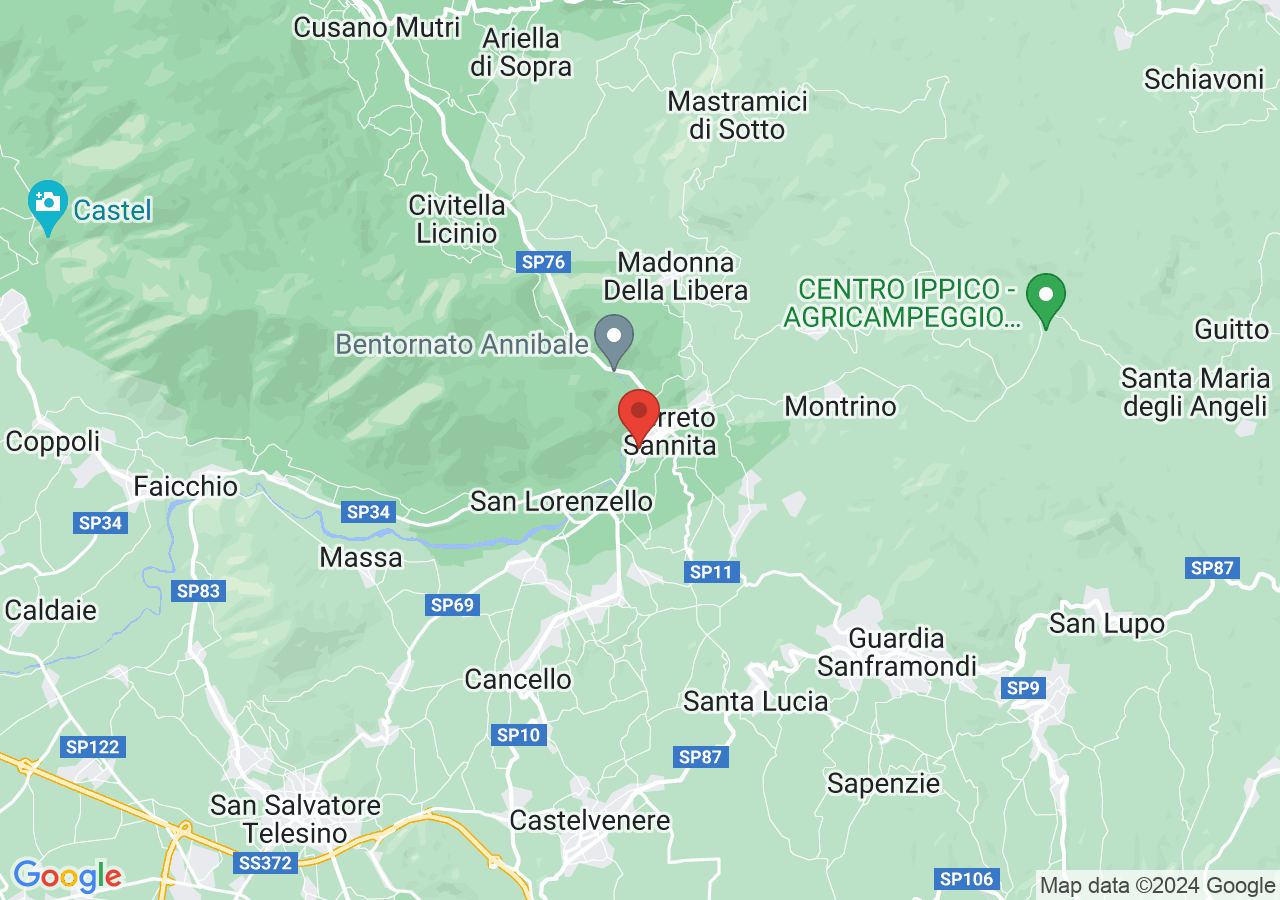 Mappa di Chiesa della Santissima Trinità