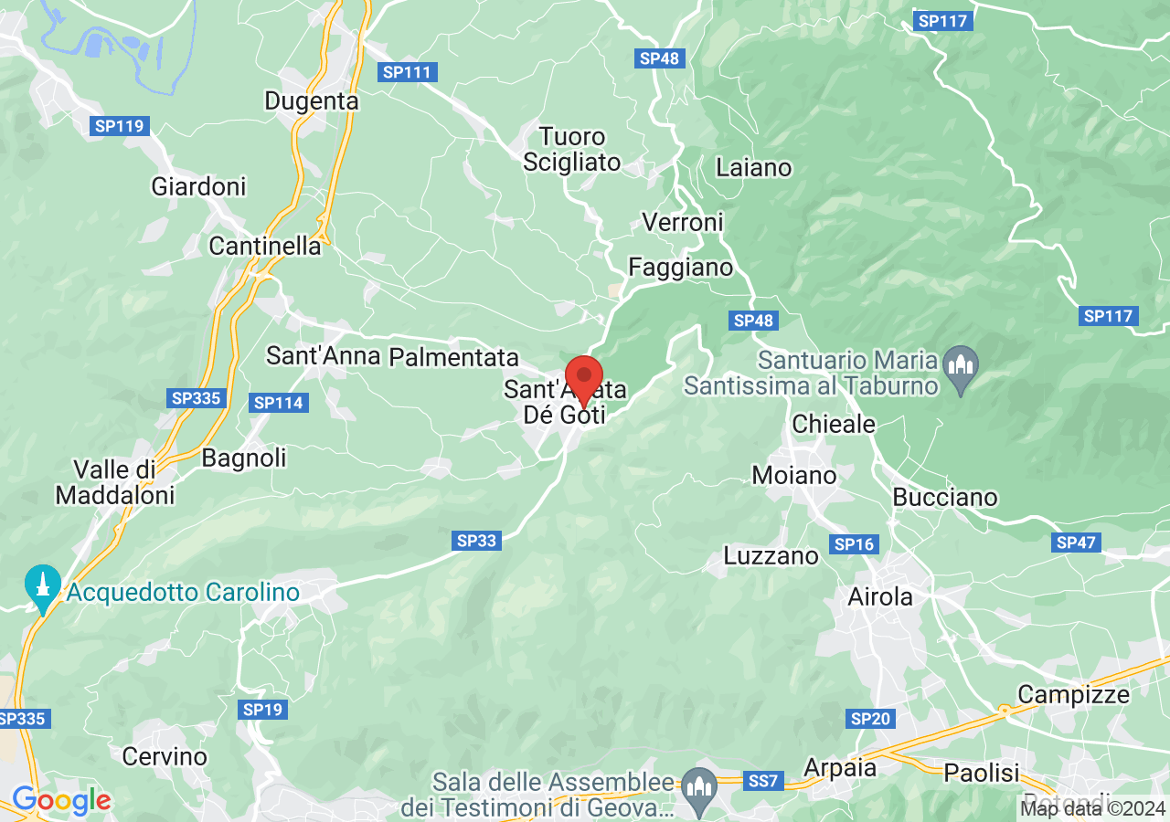 Mappa di Chiesa di San Menna