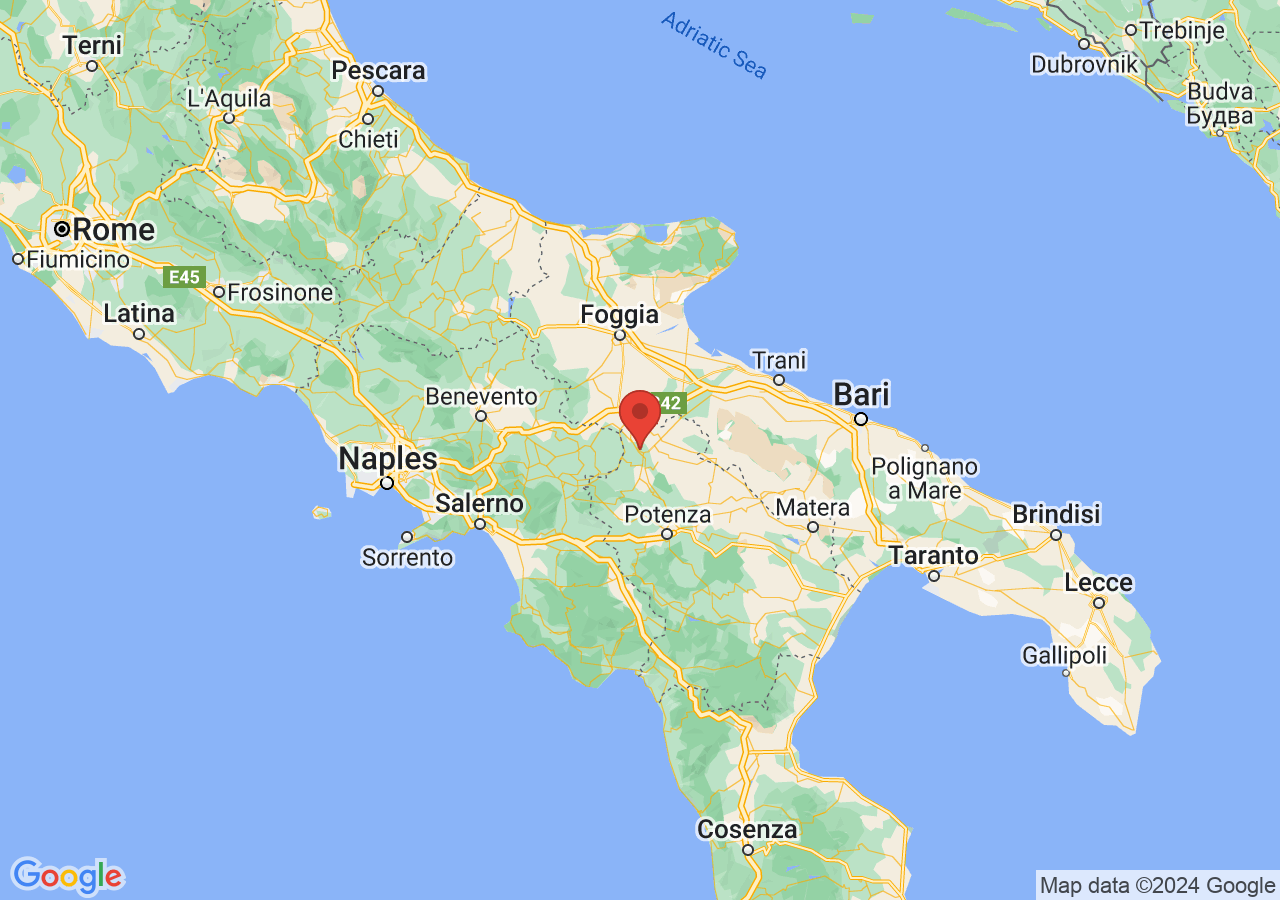 Mappa di Chiesa rupestre di Santa Margherita d'Antiochia - Melfi