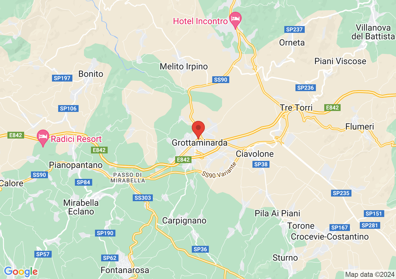 Mappa di Dogana aragonese - Grottaminarda