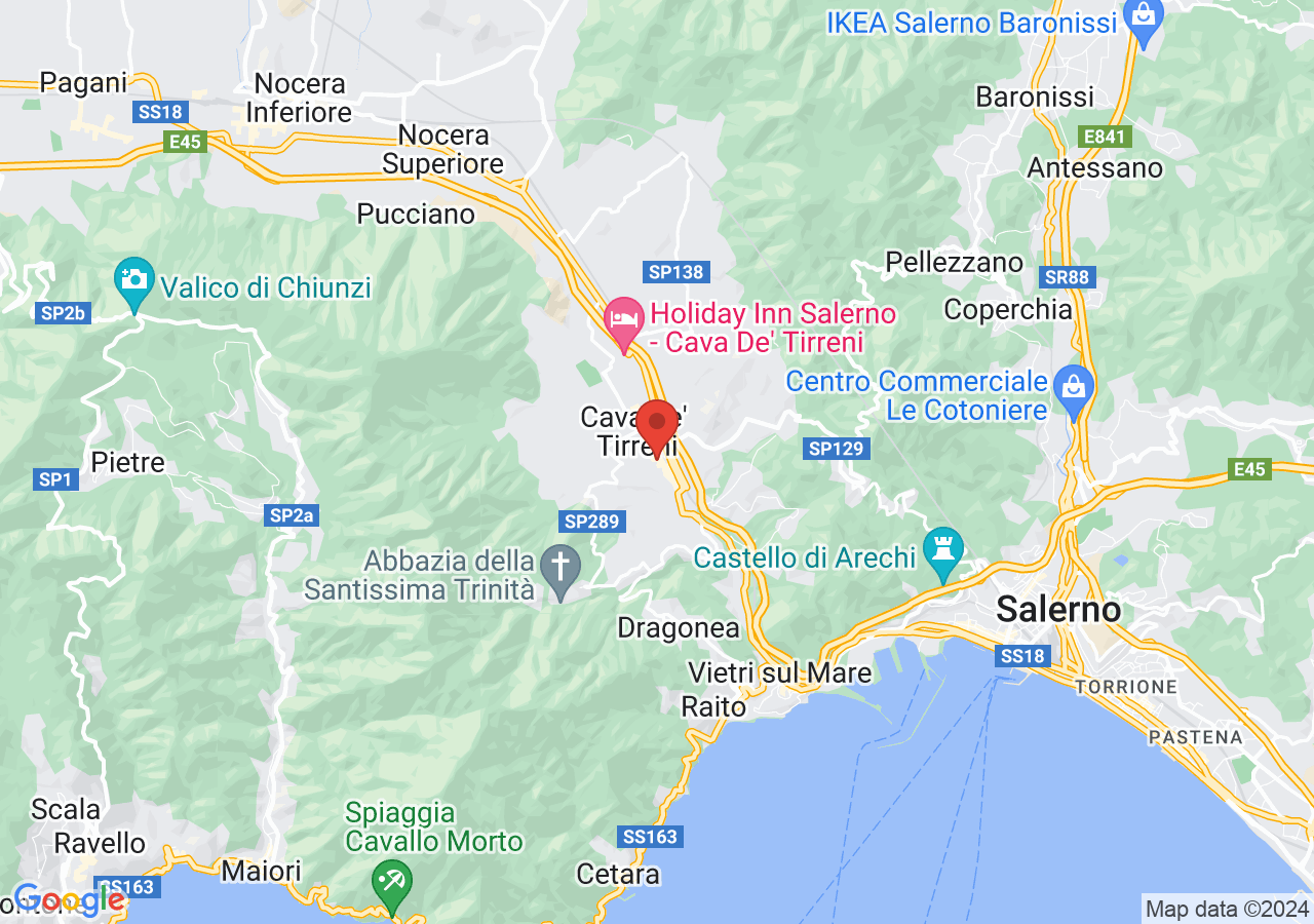 Mappa di Duomo di Cava de' Tirreni