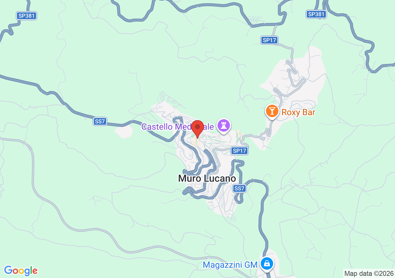Mappa evento 15ª Sagra della Patata di Montagna di Muro Lucano