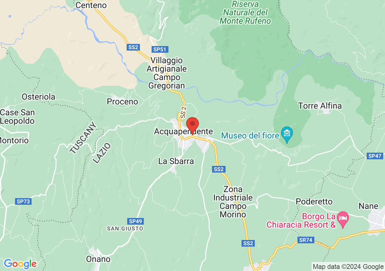 Mappa di Festa dei Pugnaloni