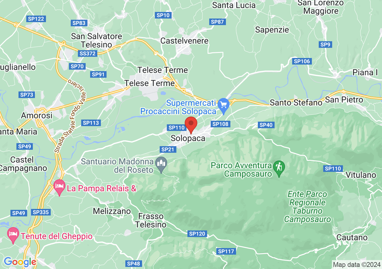 Mappa di Festa dell'Uva