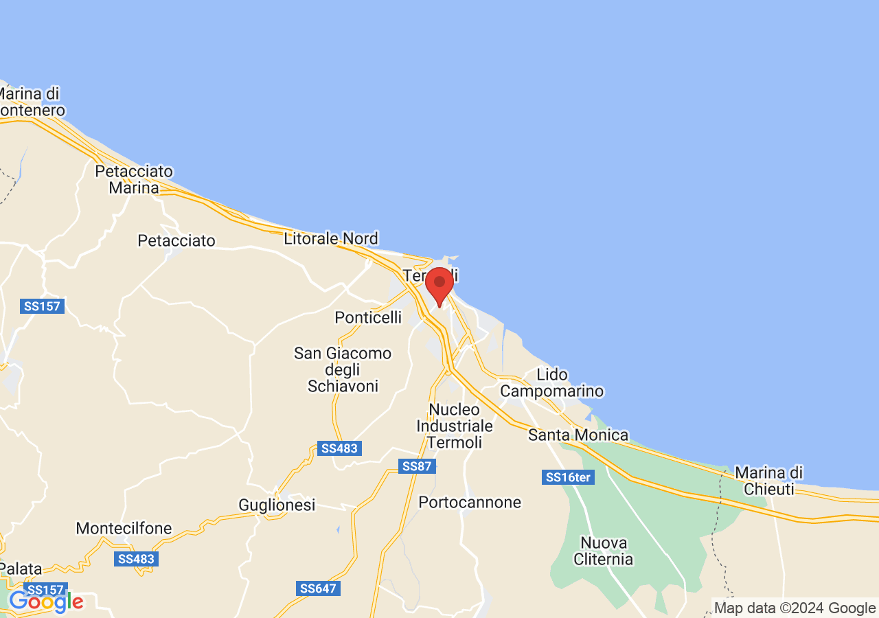 Mappa di Festa di San Basso - Termoli