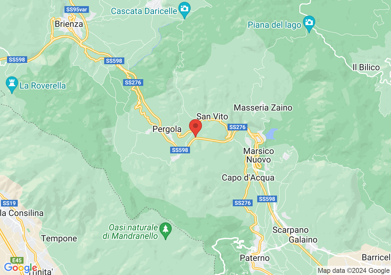 Mappa di Grotte di Castel di Lepre