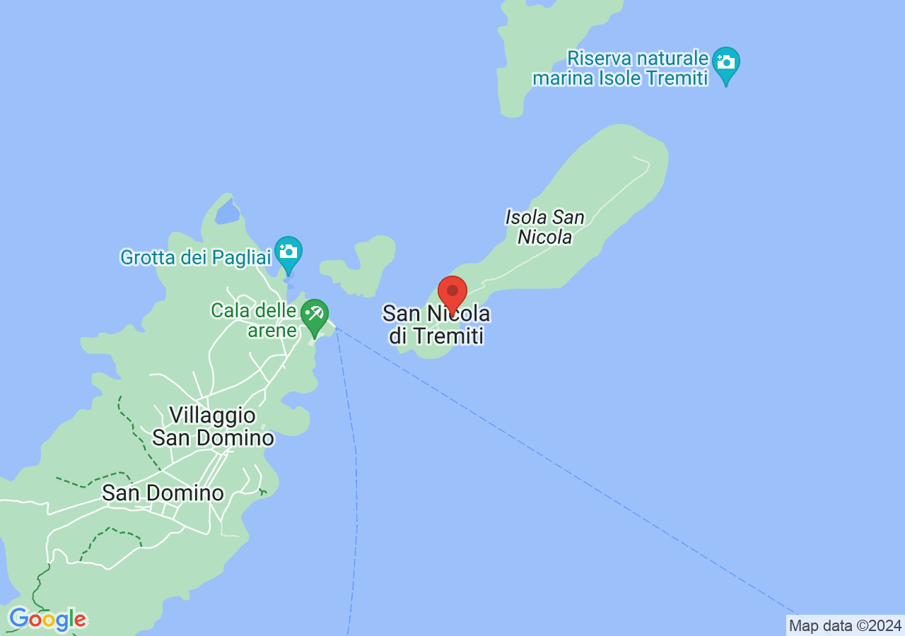 Mappa di Isole Tremiti