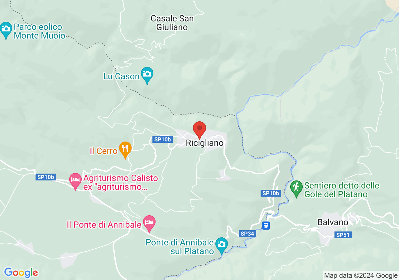 Mappa di La Turniata