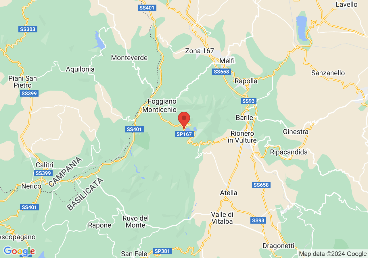Mappa di Laghi di Monticchio