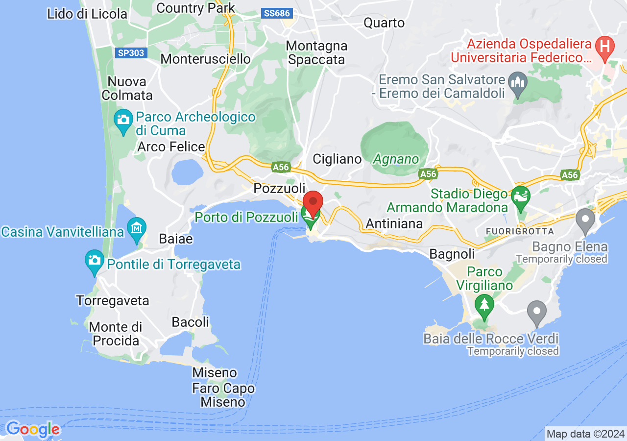 Mappa di Macellum - Pozzuoli