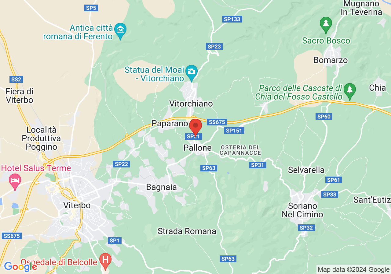 Mappa di Monastero delle trappiste
