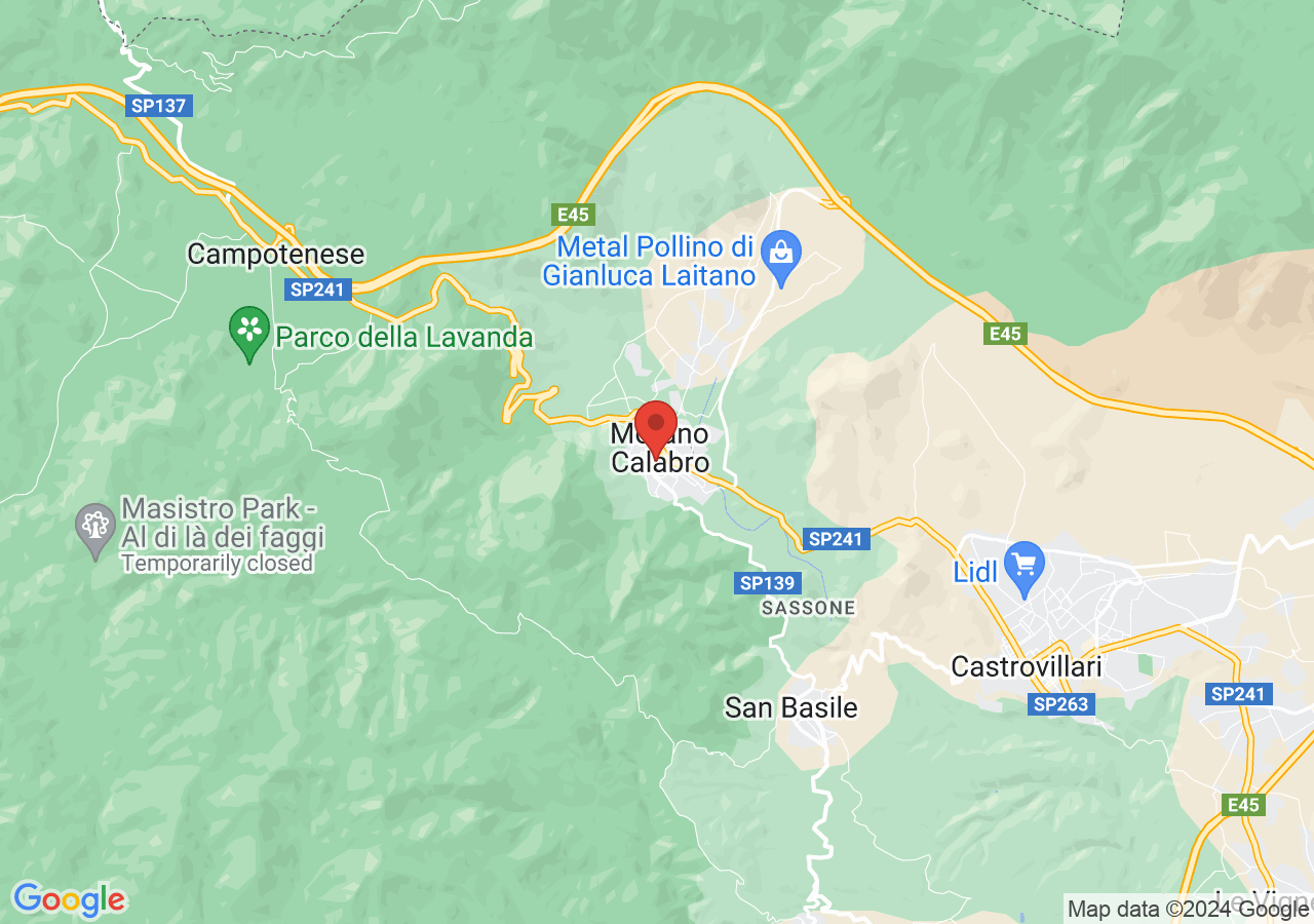 Mappa di Monastero di San Bernardino da Siena