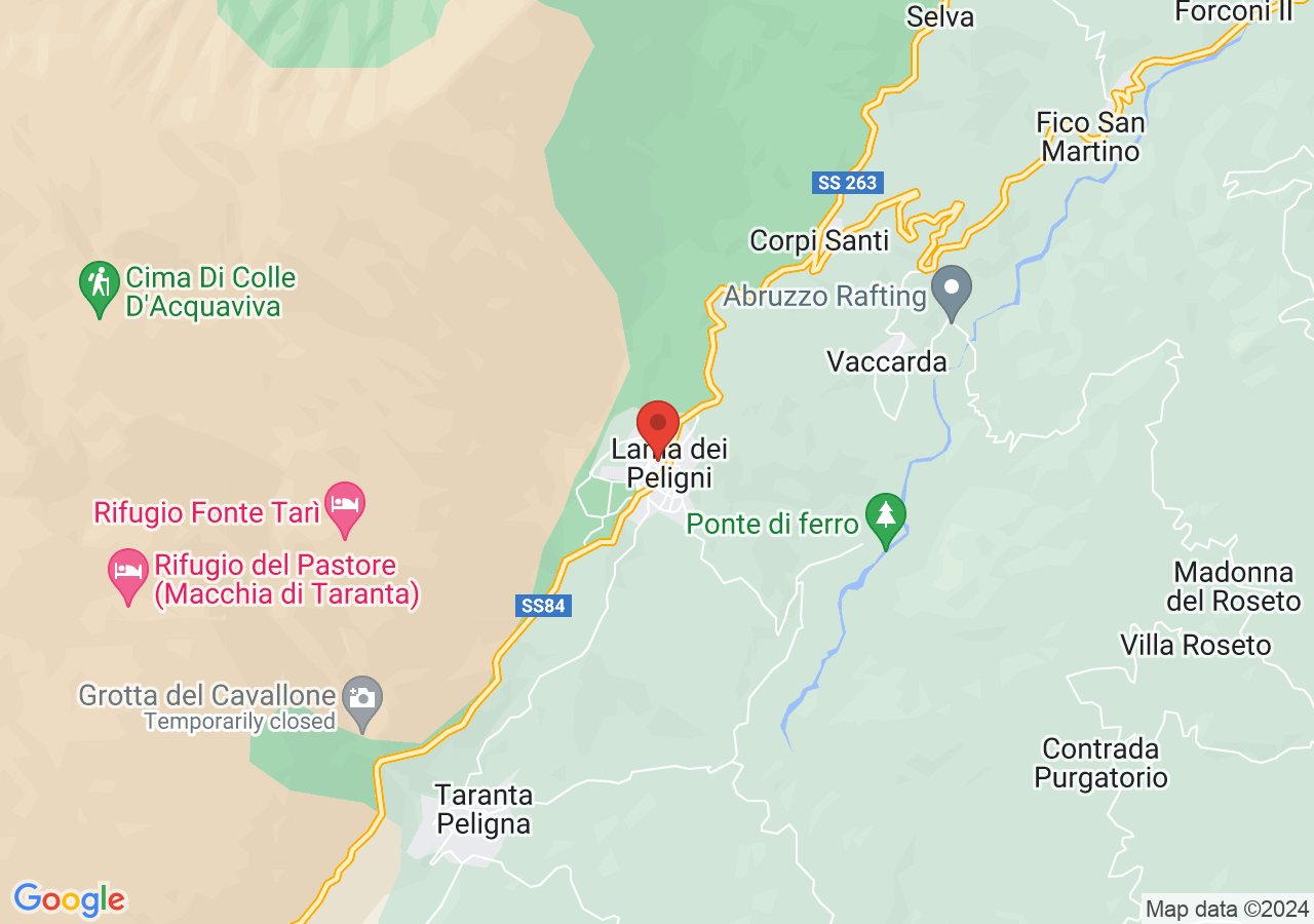 Mappa di Musei di Lama dei Peligni
