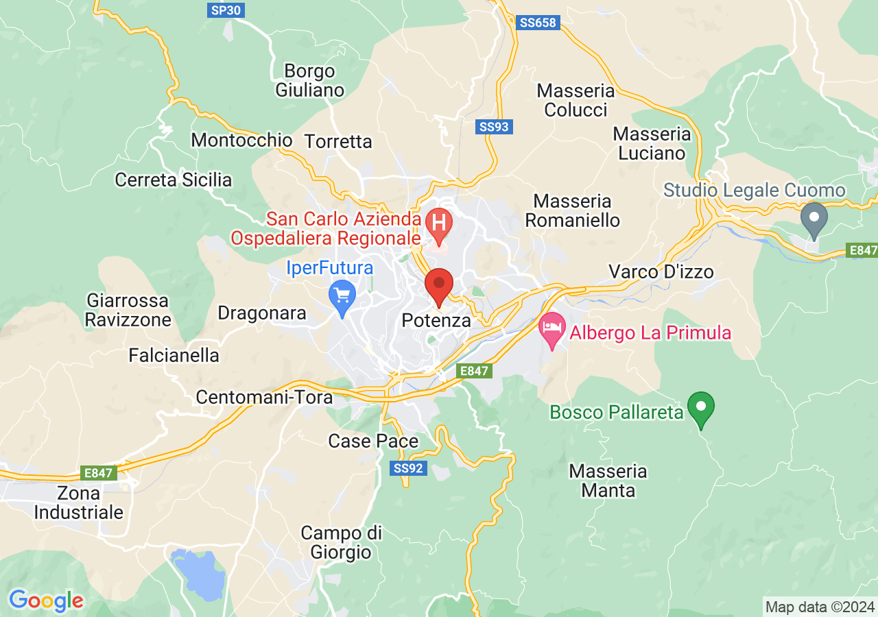 Mappa di Museo archeologico nazionale di Potenza