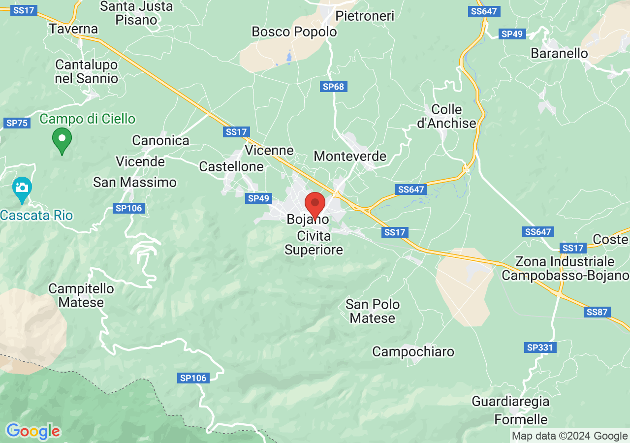Mappa di Museo civico a Palazzo Colagrosso