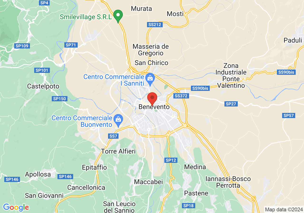 Mappa di Museo d'Arte contemporanea del Sannio