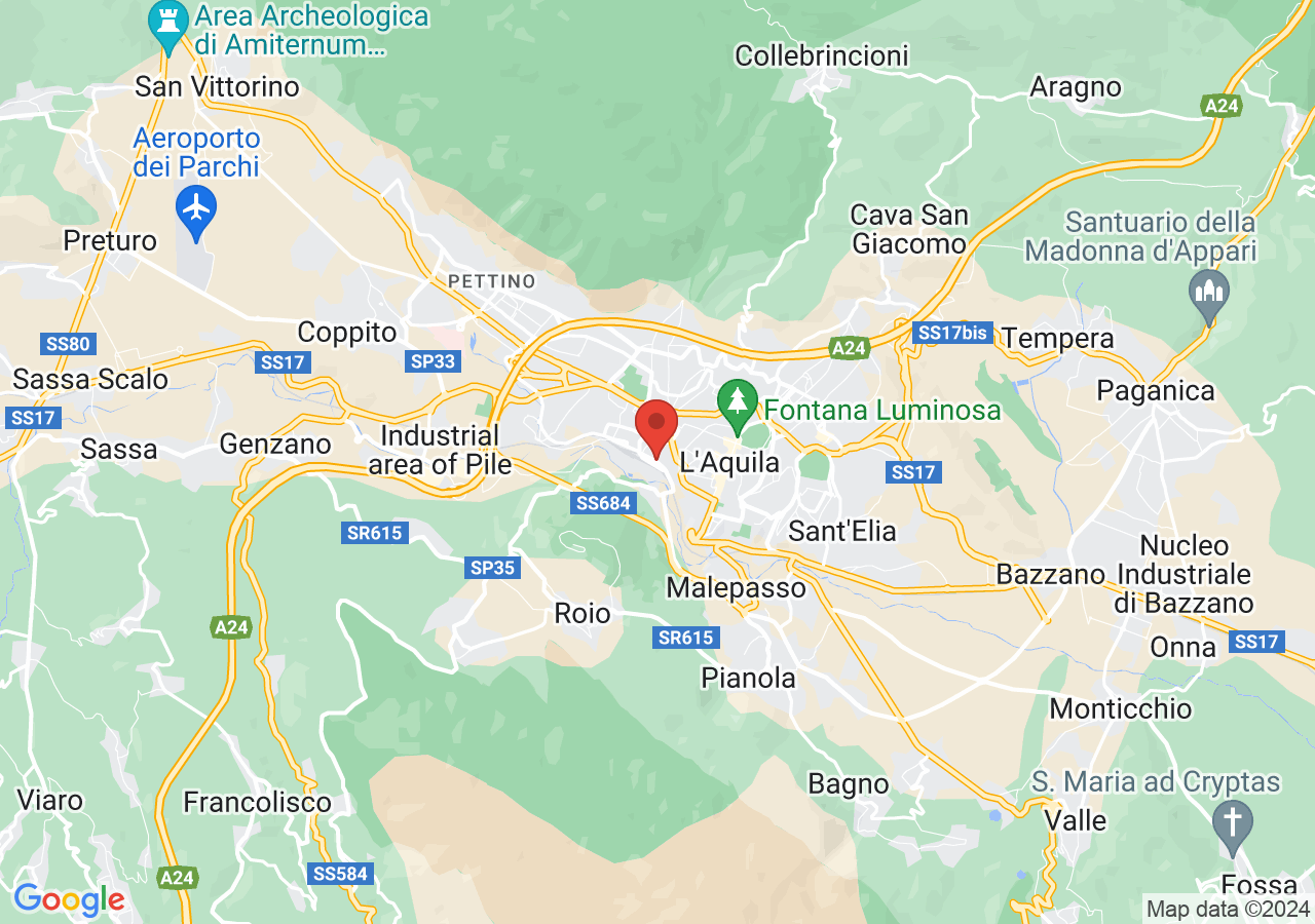 Mappa di Museo nazionale d'Abruzzo
