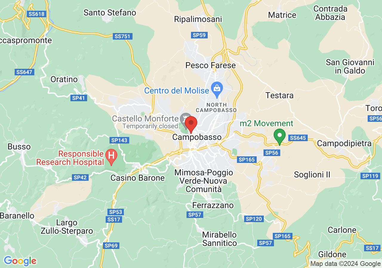 Mappa di Museo sannitico