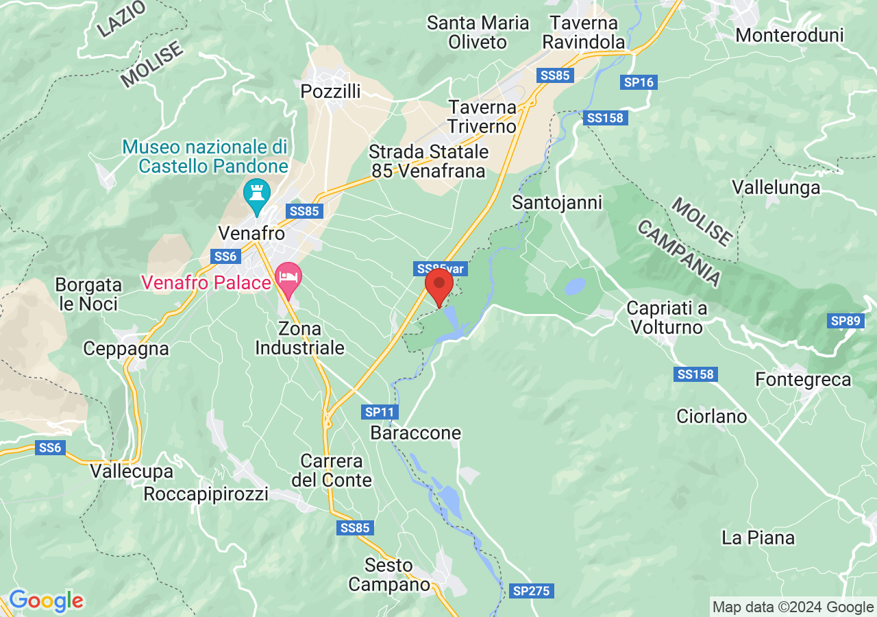 Mappa di Oasi WWF Le Mortine