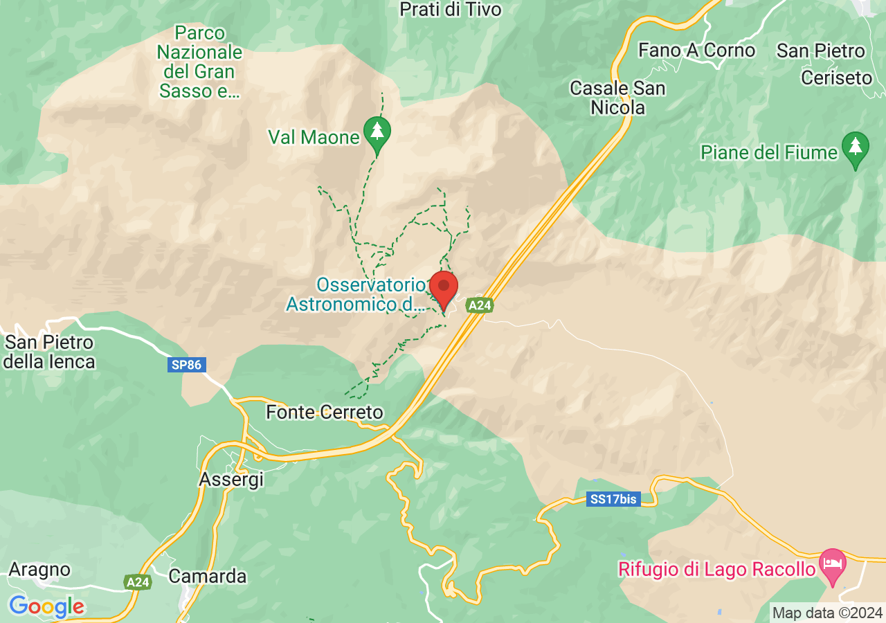 Mappa di Osservatorio astronomico di Campo Imperatore