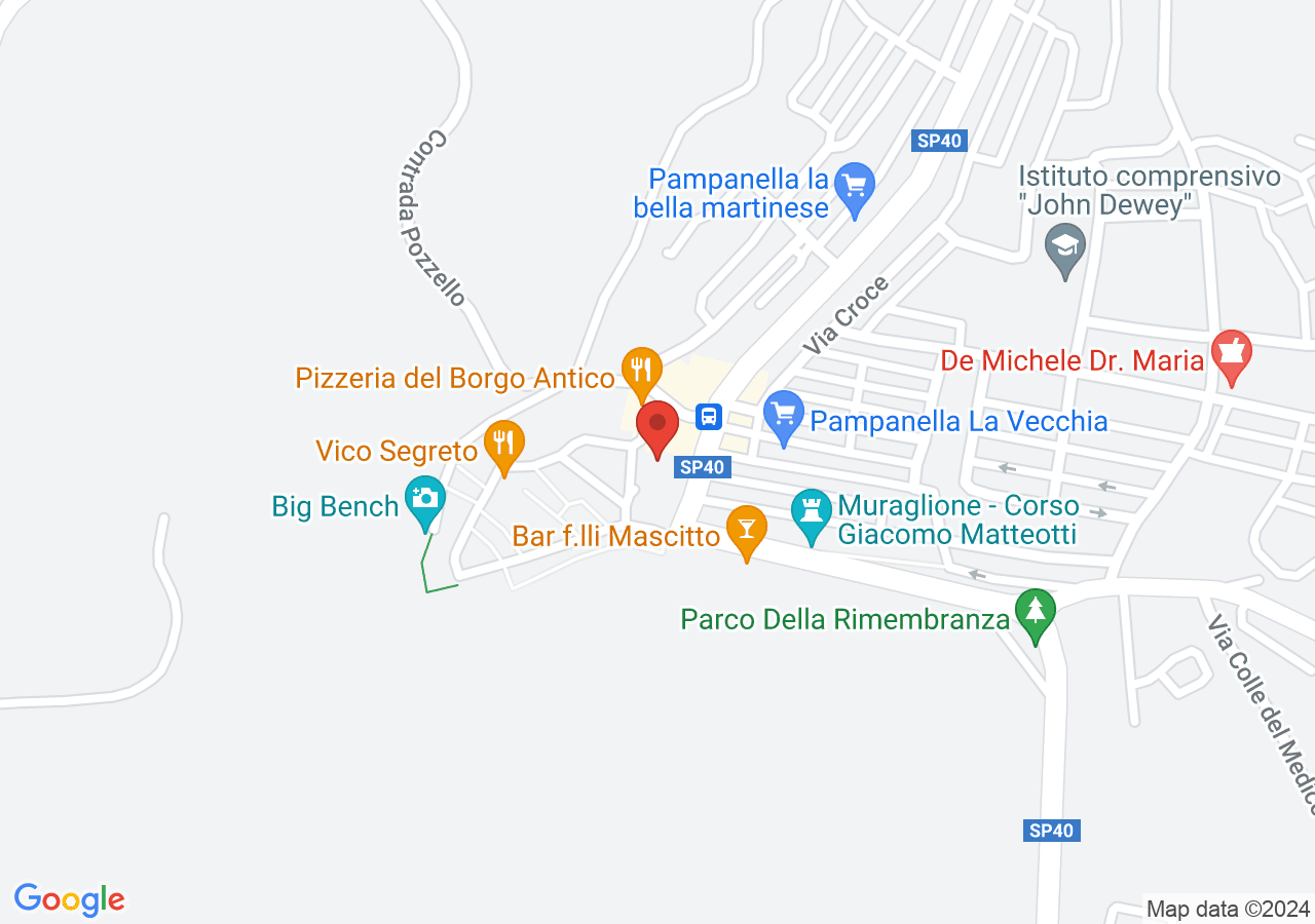 Mappa di Palazzo Baronale