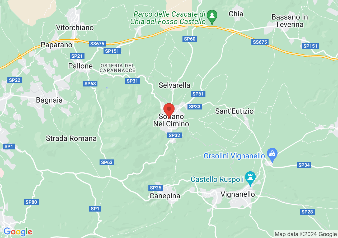 Mappa di Palazzo Chigi Albani