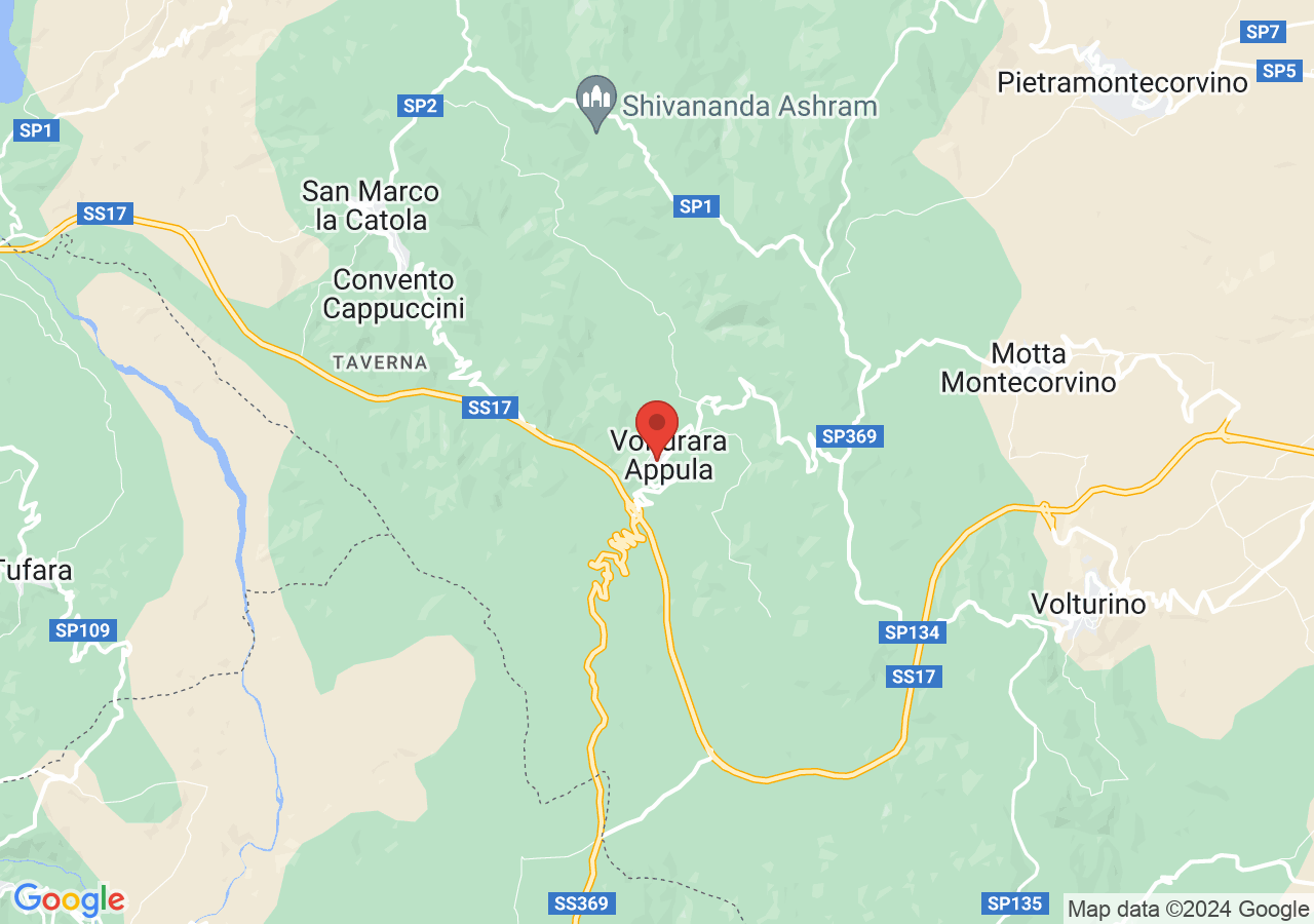 Mappa di Palazzo ducale Caracciolo