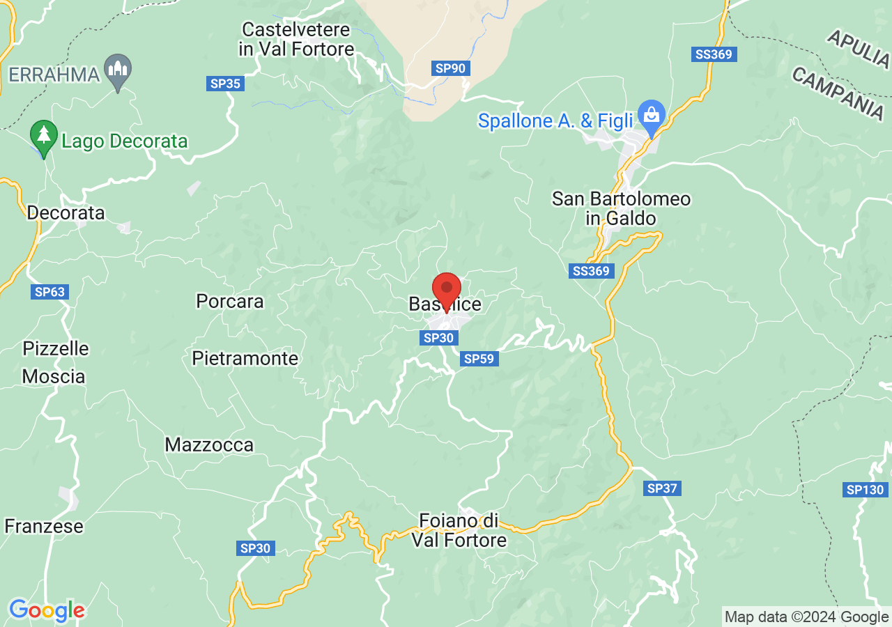 Mappa di Palazzo Lembo