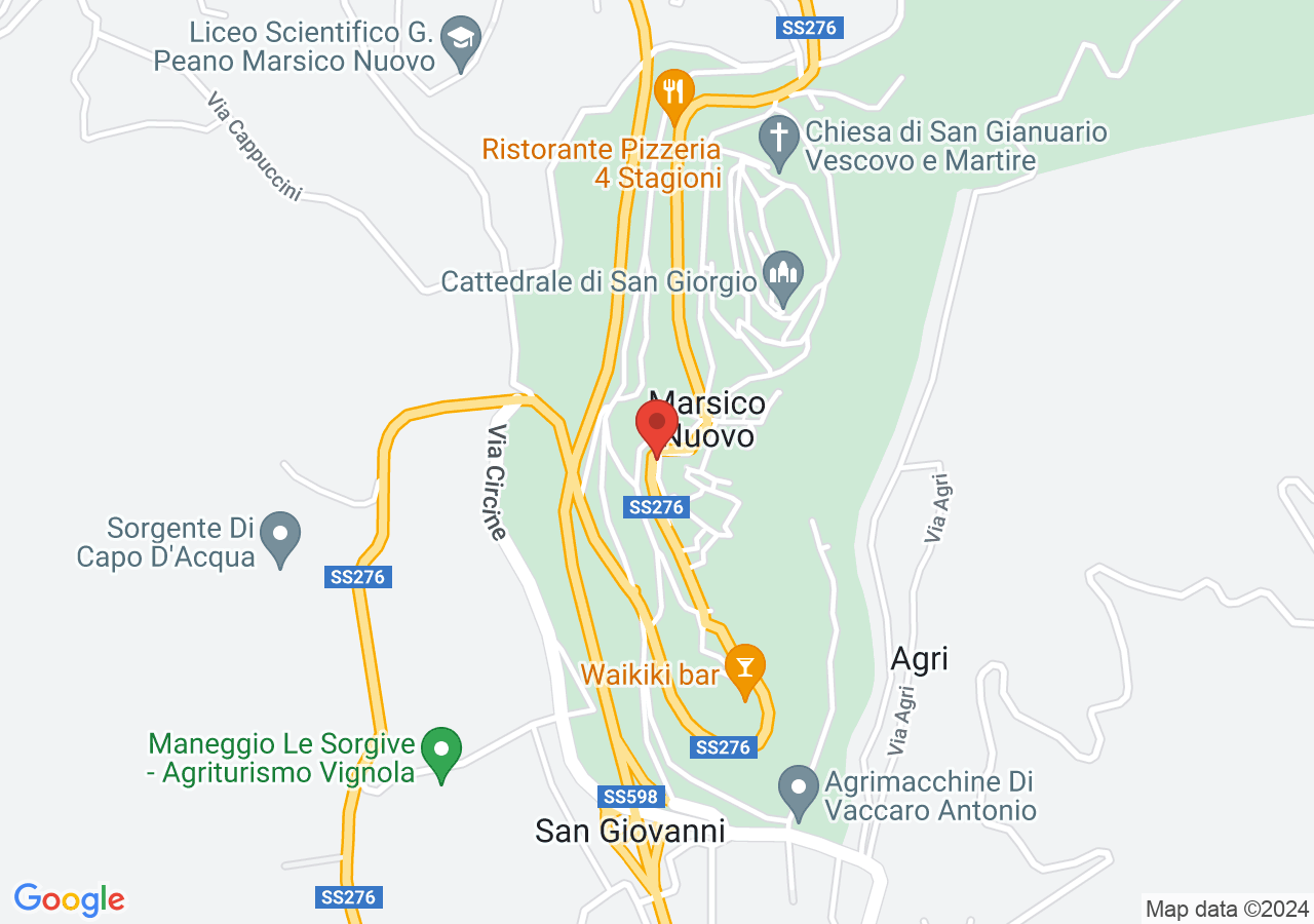 Mappa di Palazzo Pignatelli